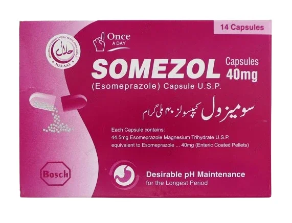 Somezol (40Mg) 14 Capsules