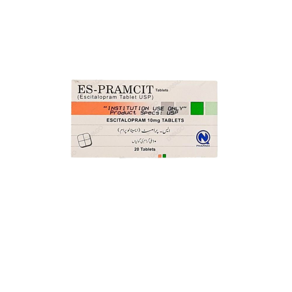 Es-Pramcit (10Mg) 20 Tablets
