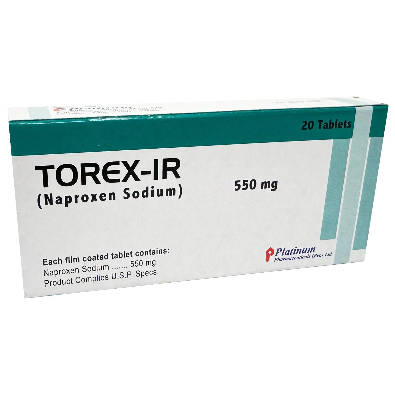 Torex-Ir (550Mg) 20 Tablets