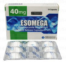 Esomega (40Mg) 14 Capsules