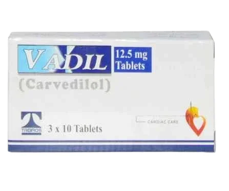 Vadil (12.5Mg) 30 Tablets