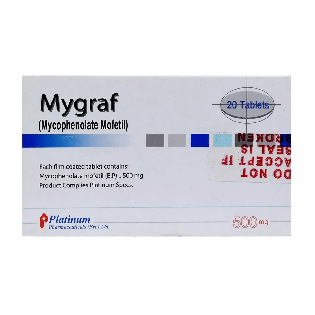Mygraf (500Mg) 20 Tablets