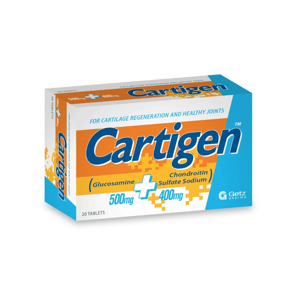 Cartigen (500/400Mg) 20 Tablets