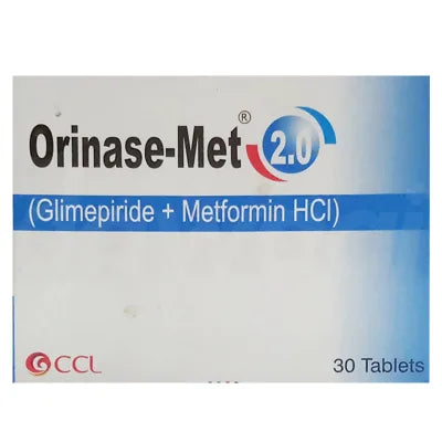 Orinase Met (2/500Mg) 30 Tablets
