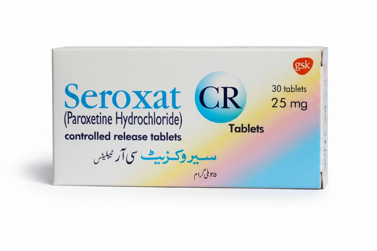 Seroxat Cr (25Mg) 30 Tablets