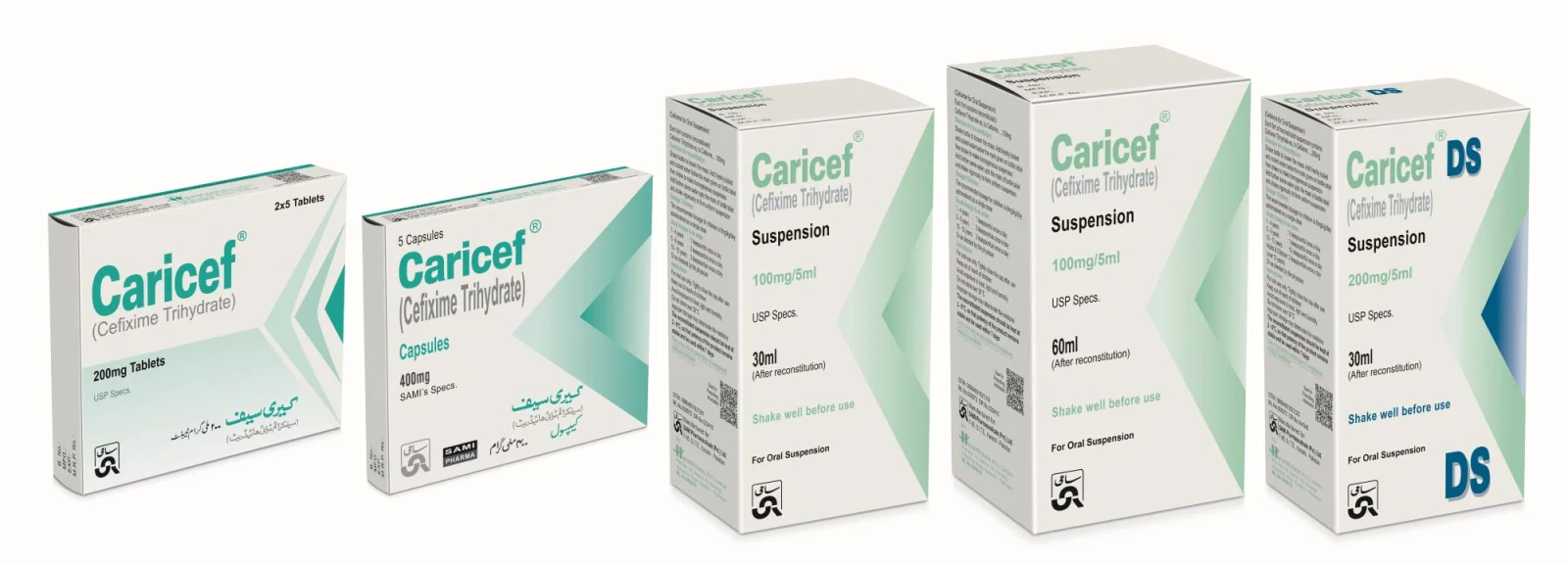 Caricef (200Mg/5Ml) 30Ml Suspension