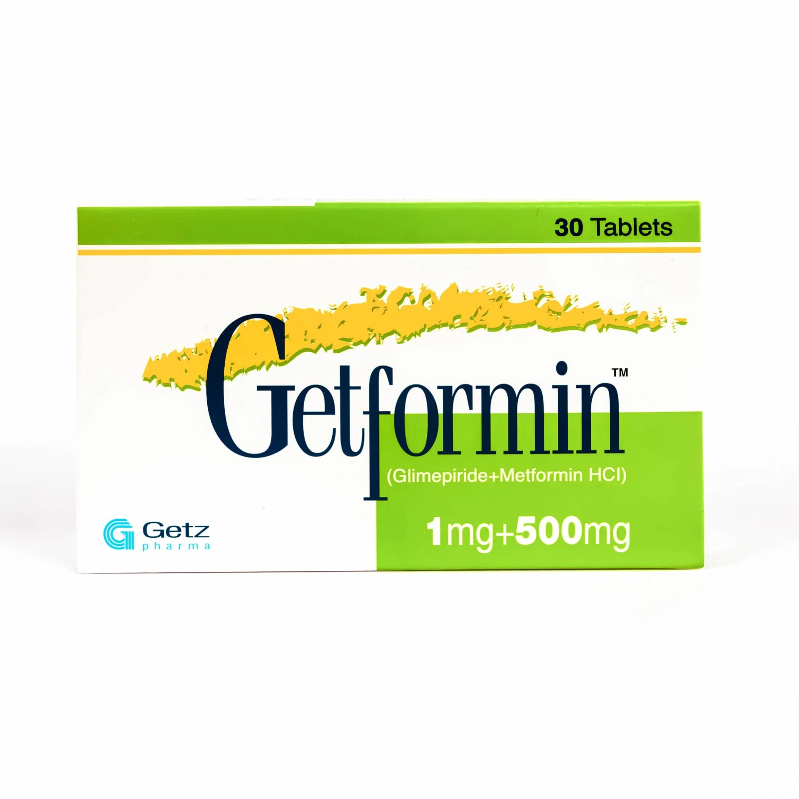 Getformin (1/500Mg) 30 Tablets