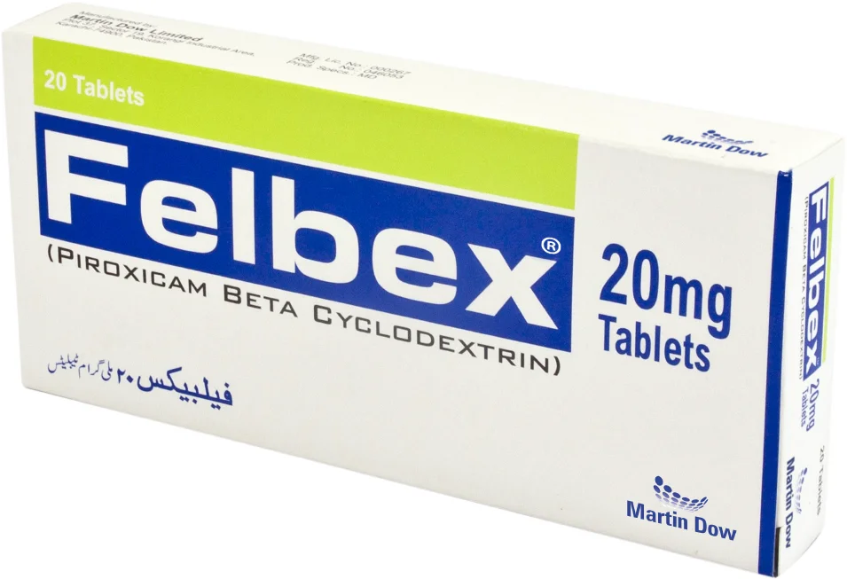 Felbex (20Mg) 20 Tablets