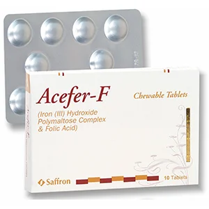 Acefer-F (100/0.35Mg) 30 Tablets