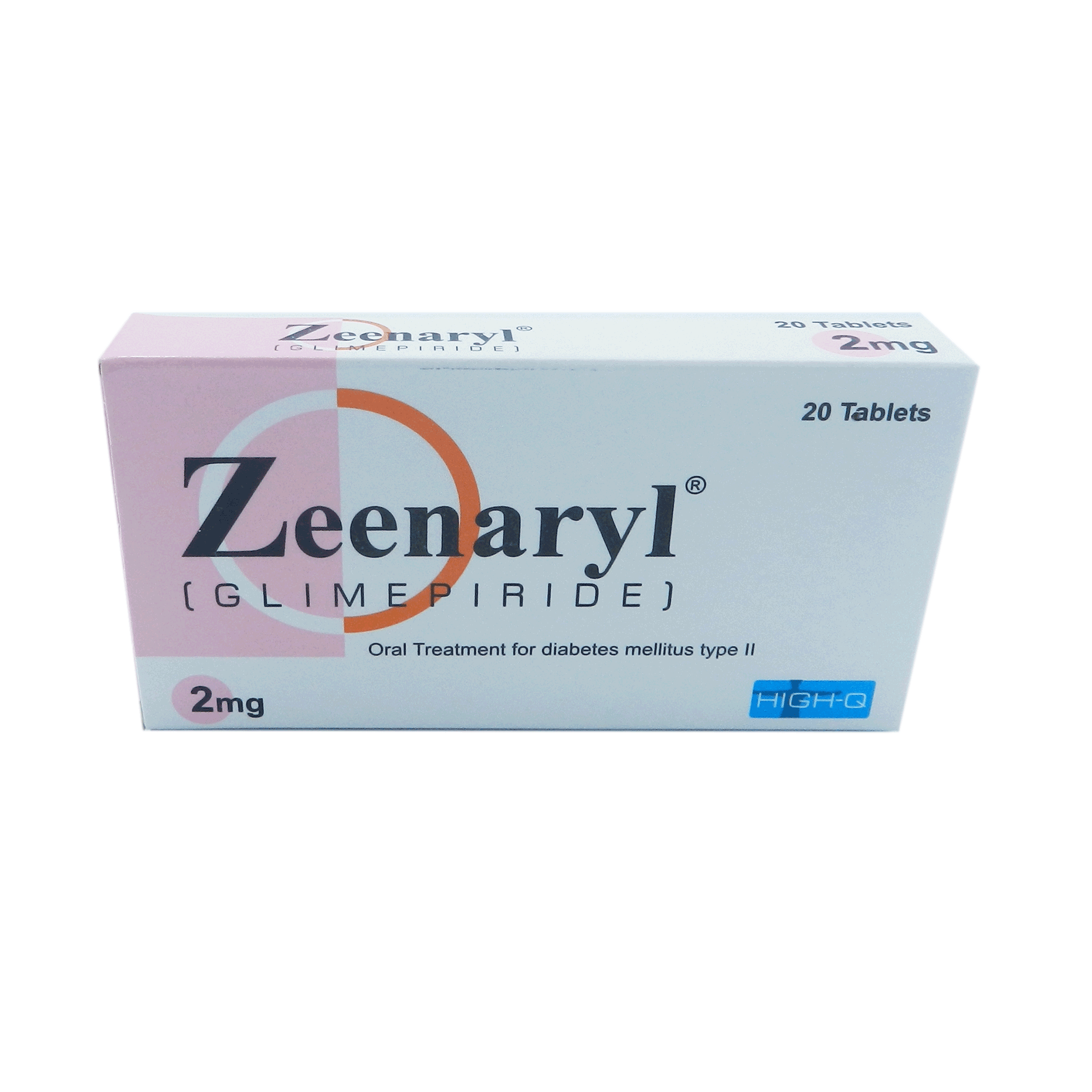 Zeenaryl (2Mg) 20 Tablets