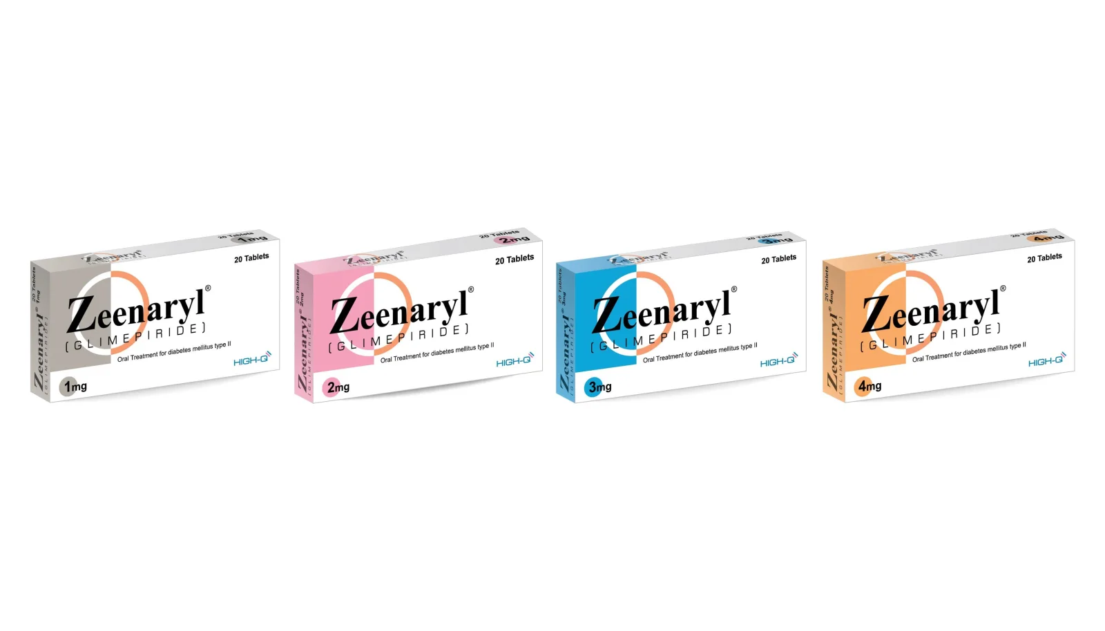 Zeenaryl (3Mg) 20 Tablets