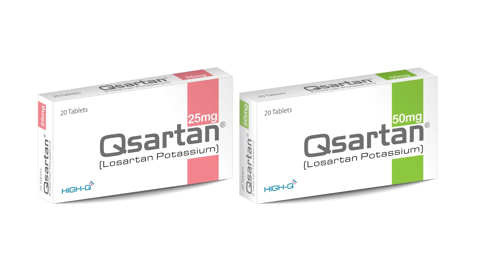 Qsartan (50Mg) 20 Tablets