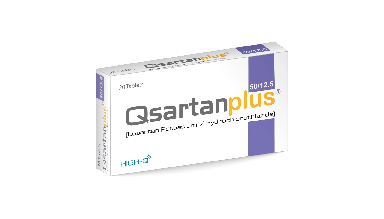 Qsartan Plus (50/12.5Mg) 20 Tablets