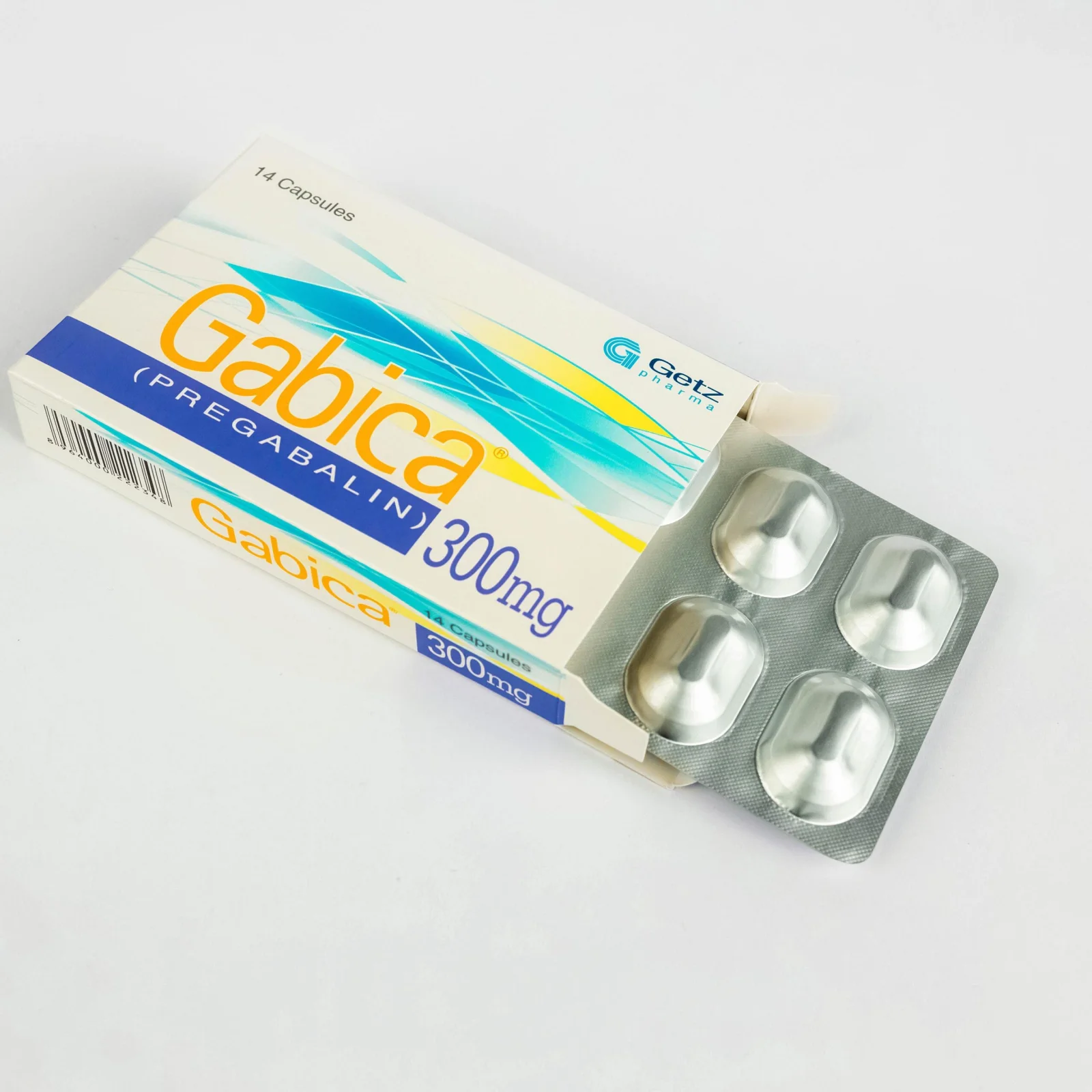 Gabica (300Mg) 14 Capsules