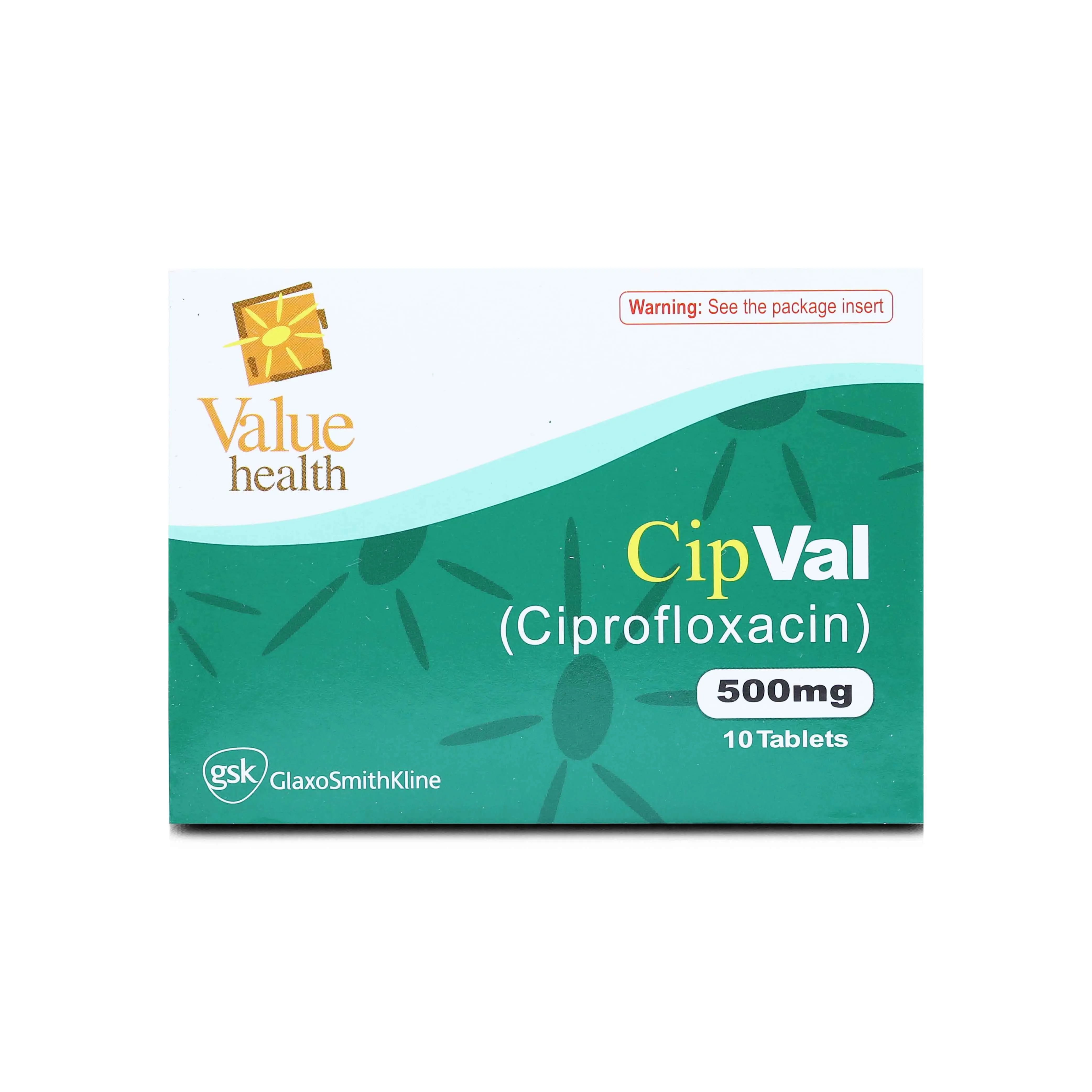 Cipval (500Mg) 10 Tablets