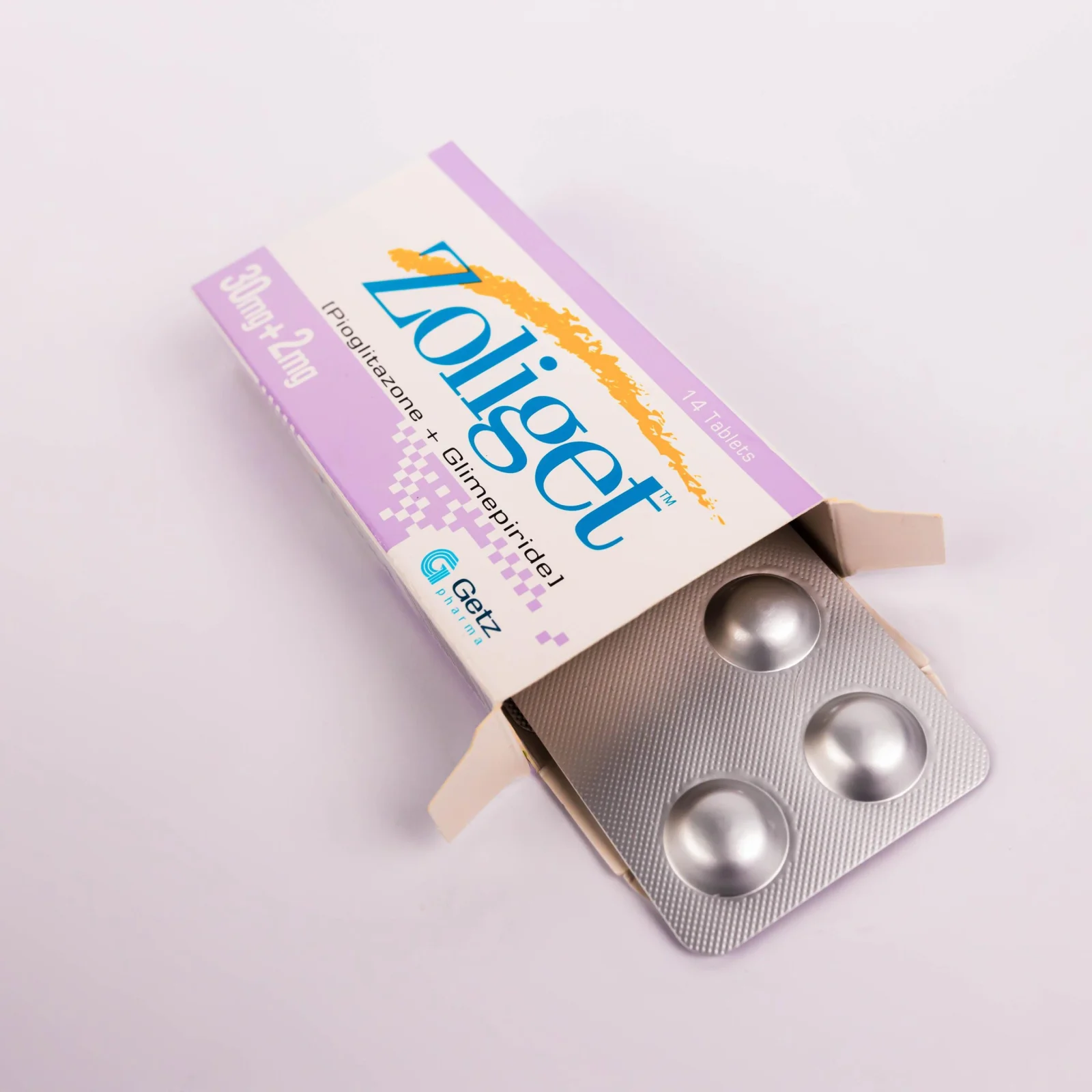 Zoliget (30/2Mg) 14 Tablets