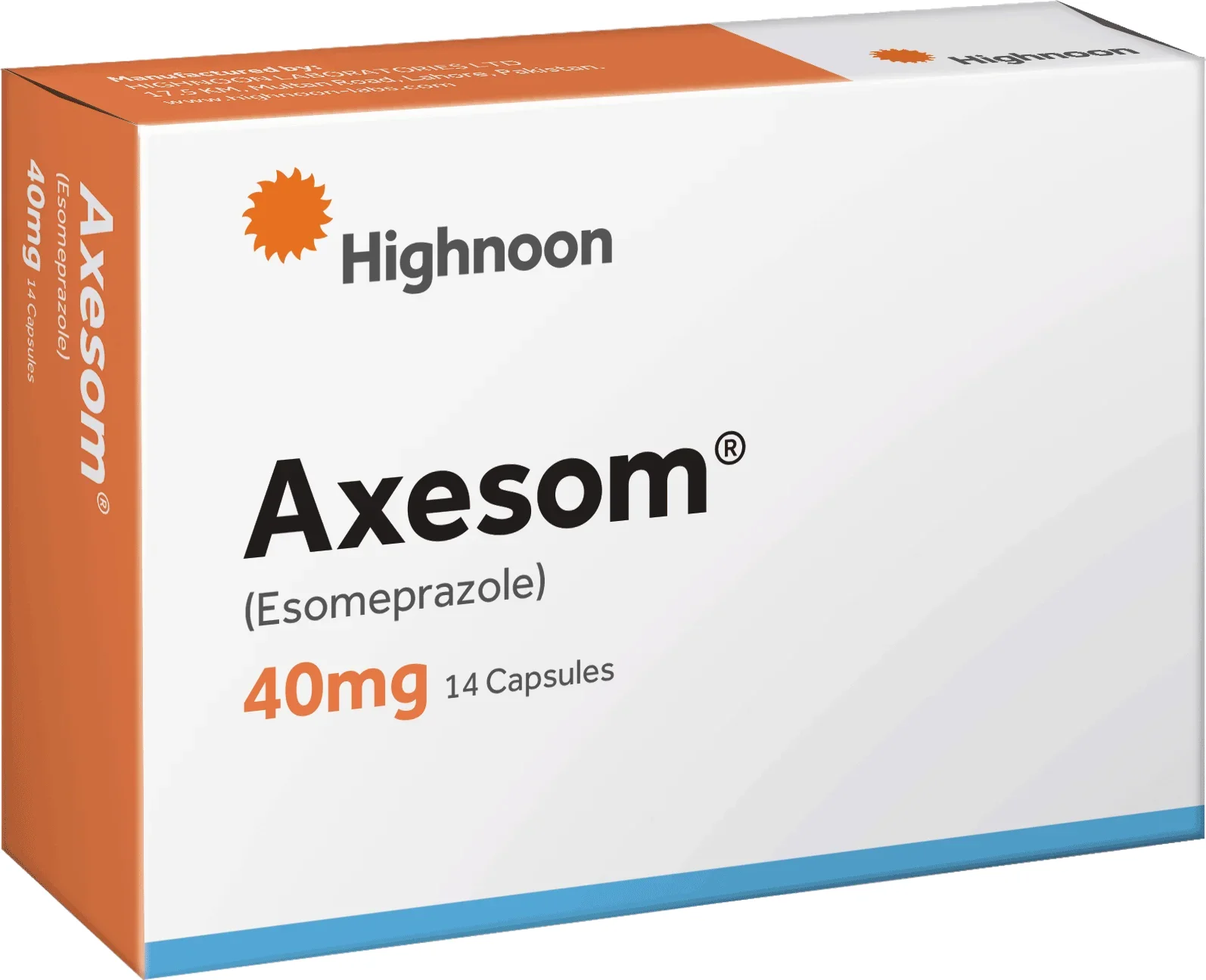 Axesom (40Mg) 14 Capsules