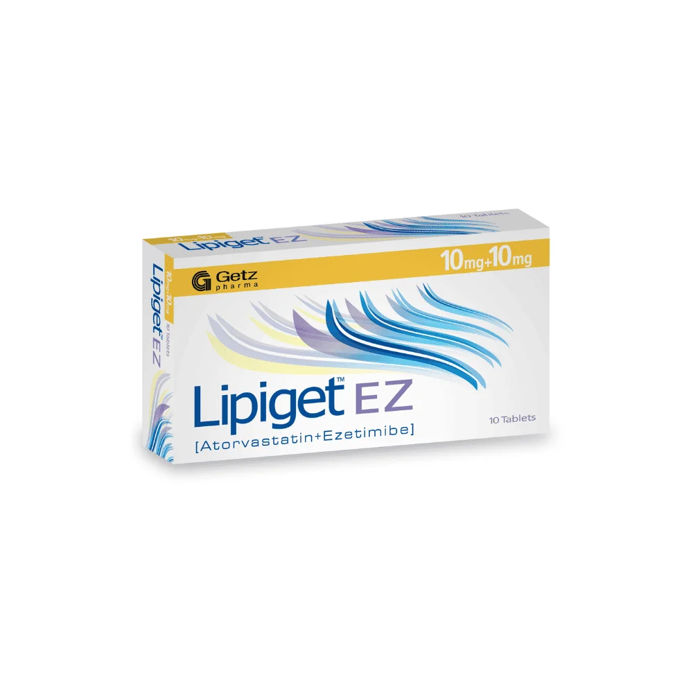 Lipiget-Ez (10/10Mg) 10 Tablets