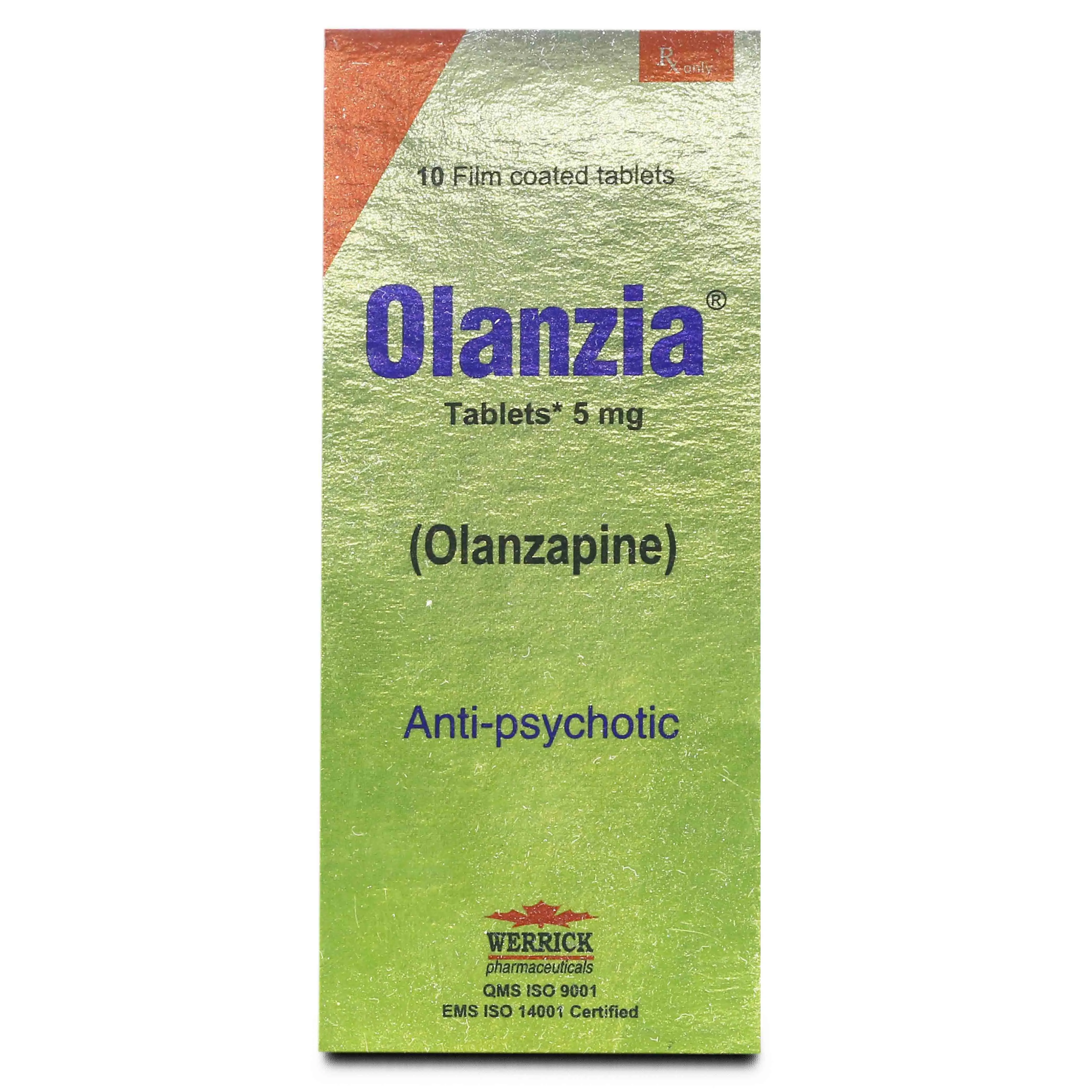 Olanzia (5Mg) 10 Tablets