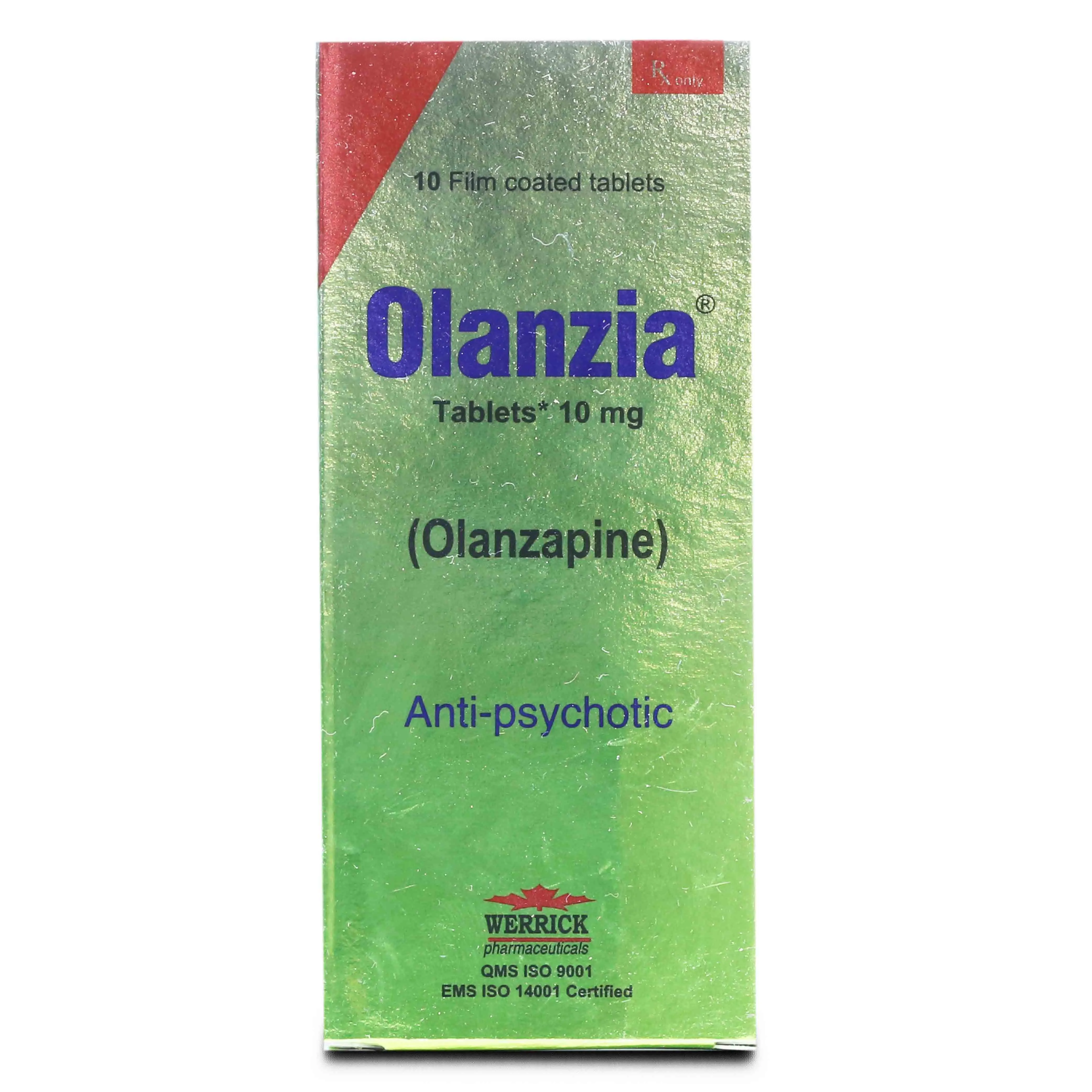 Olanzia (10Mg) 10 Tablets