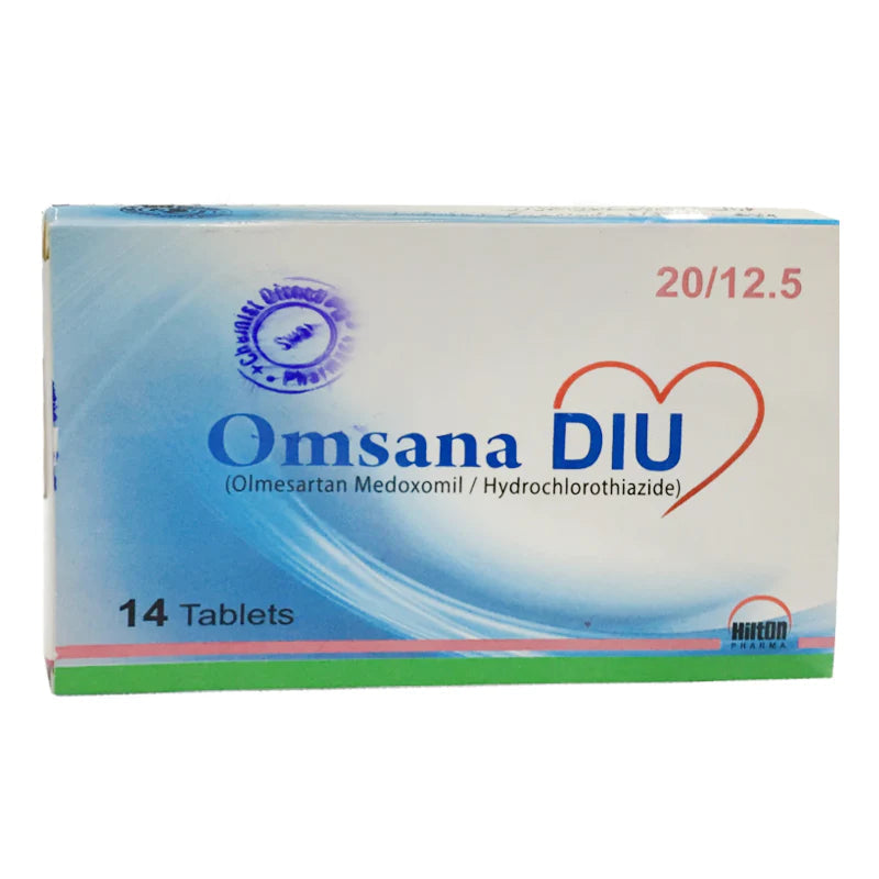 Omsana Diu (20/12.5Mg) 14 Tablets