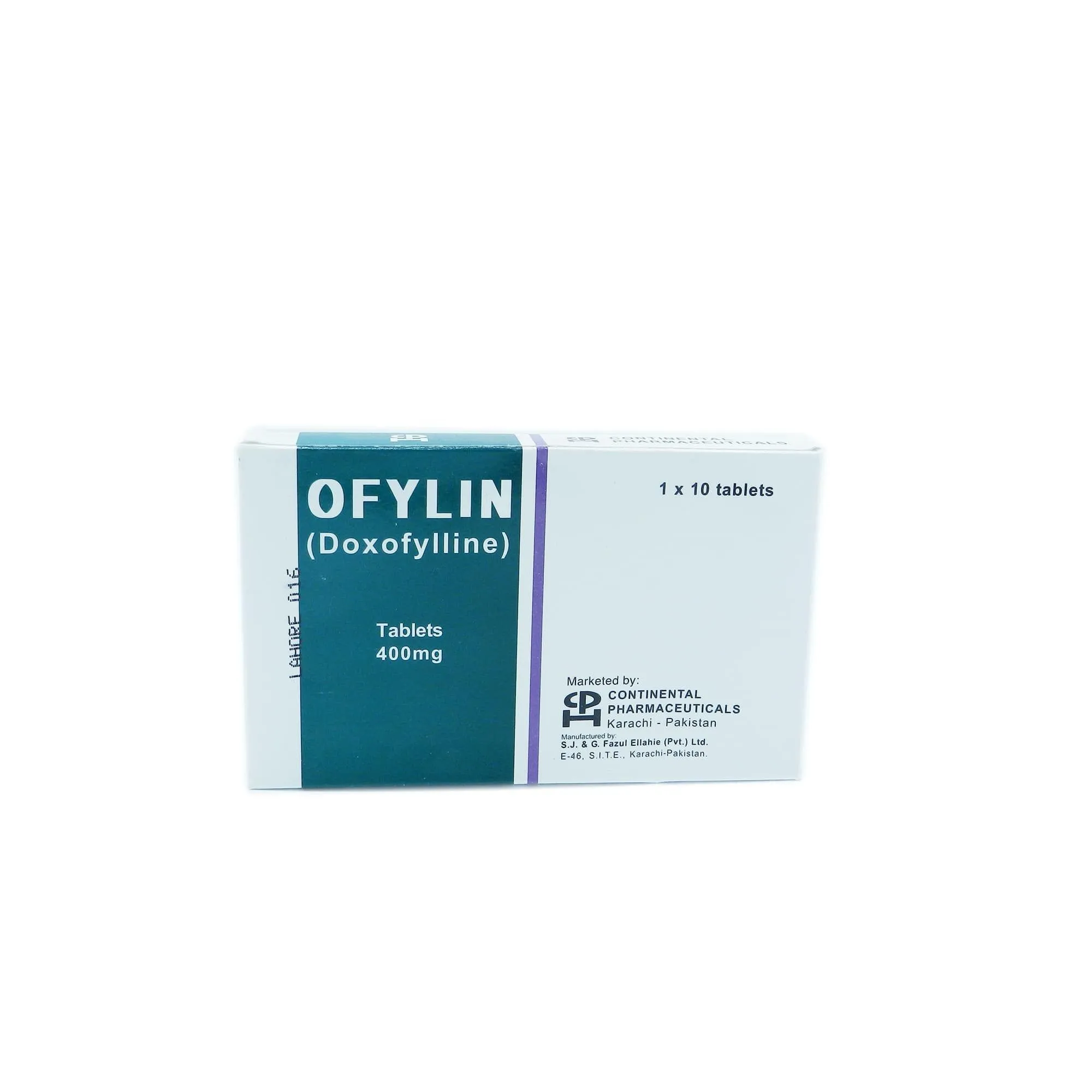 Ofylin (400Mg) 10 Tablets