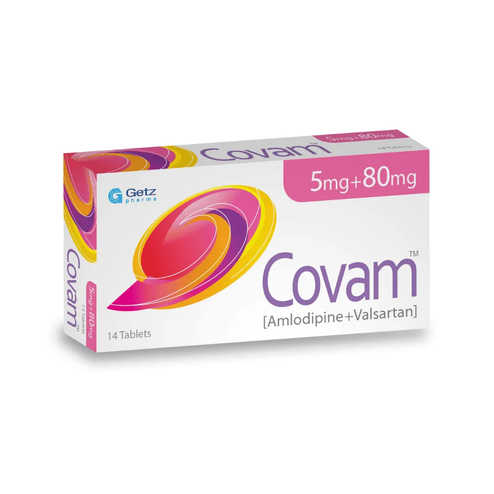Covam (5/80Mg) 14 Tablets