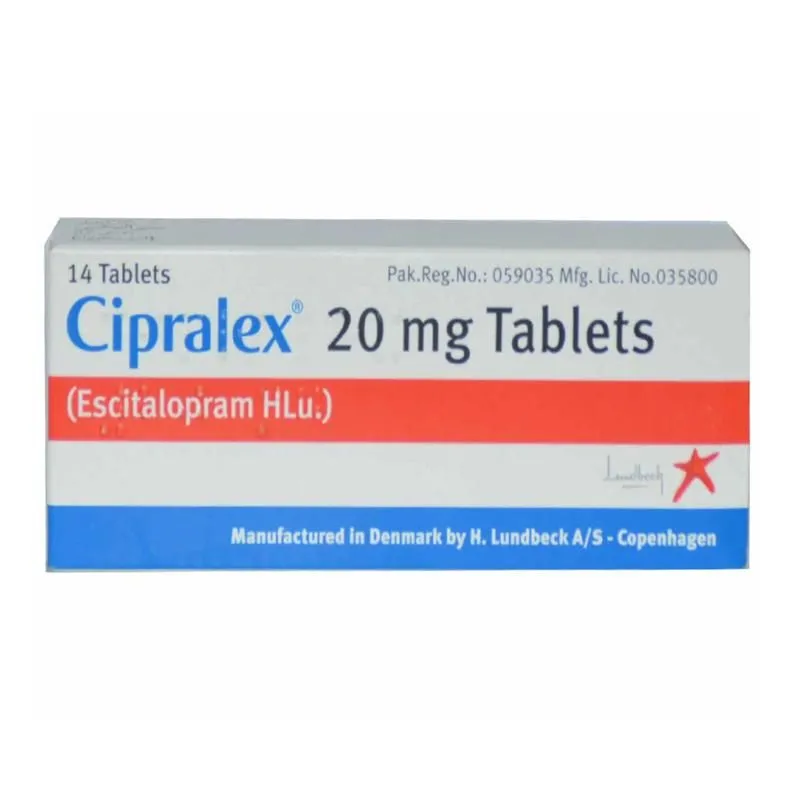 Cipralex (20Mg) 14 Tablets