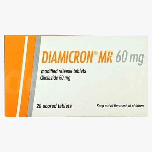 Diamicron Mr (60Mg) 20 Tablets