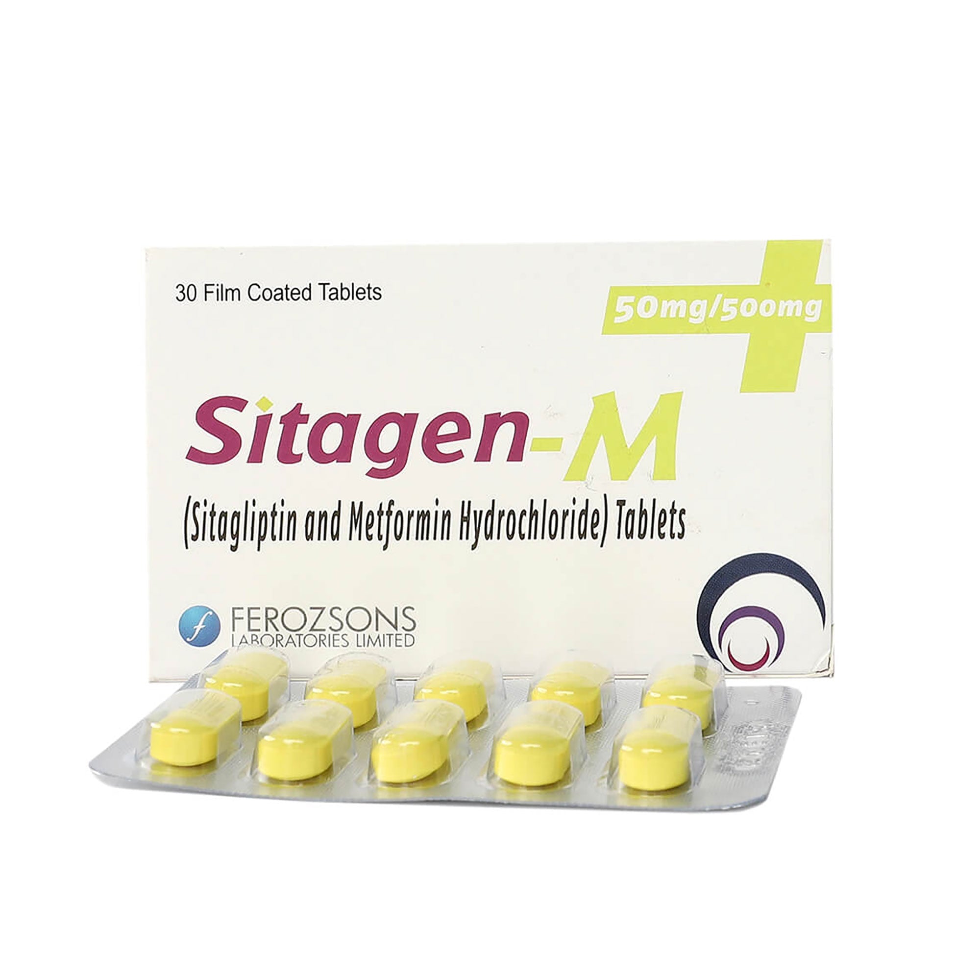 Sitagen-M (50/500Mg) 30 Tablet