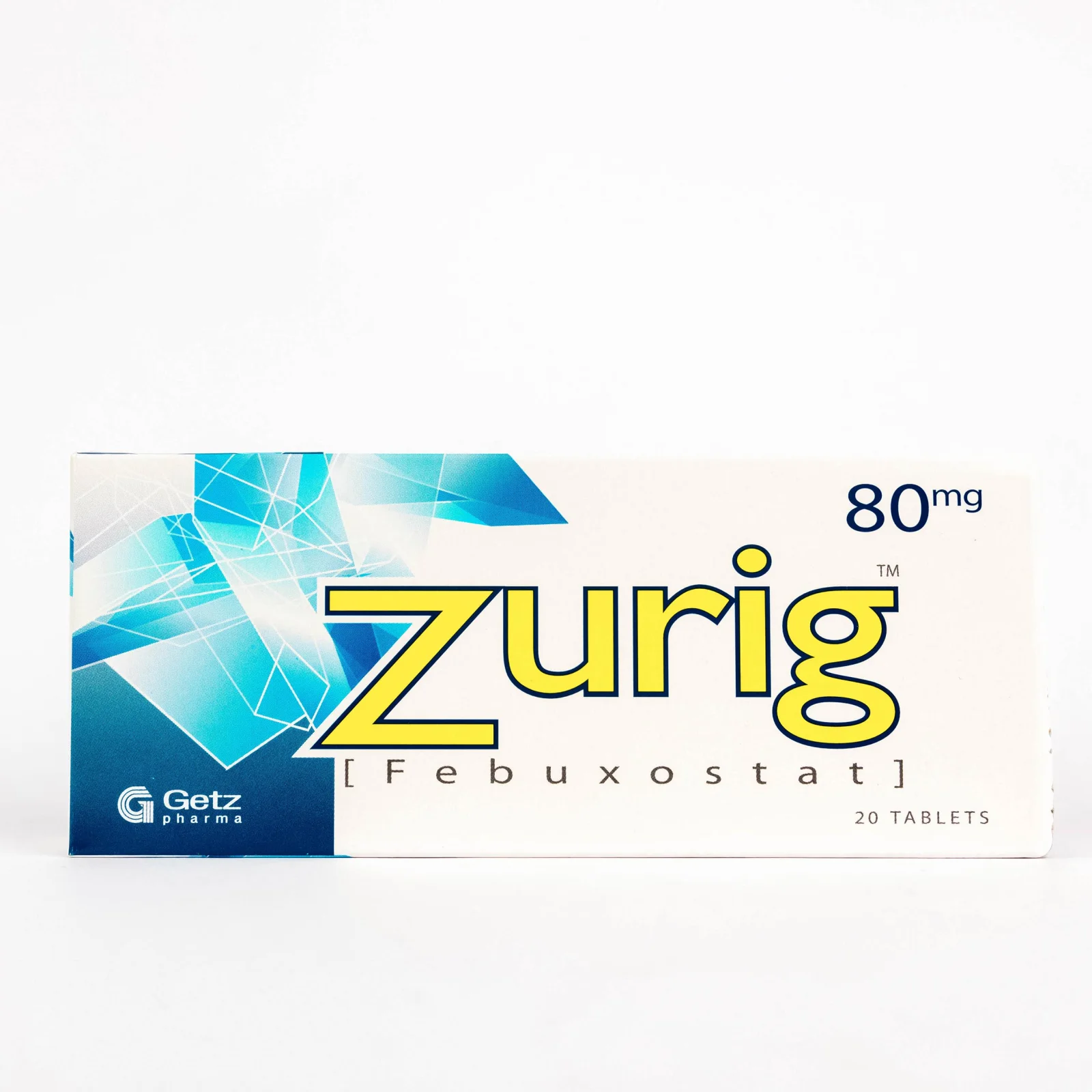 Zurig (80Mg) 20 Tablets