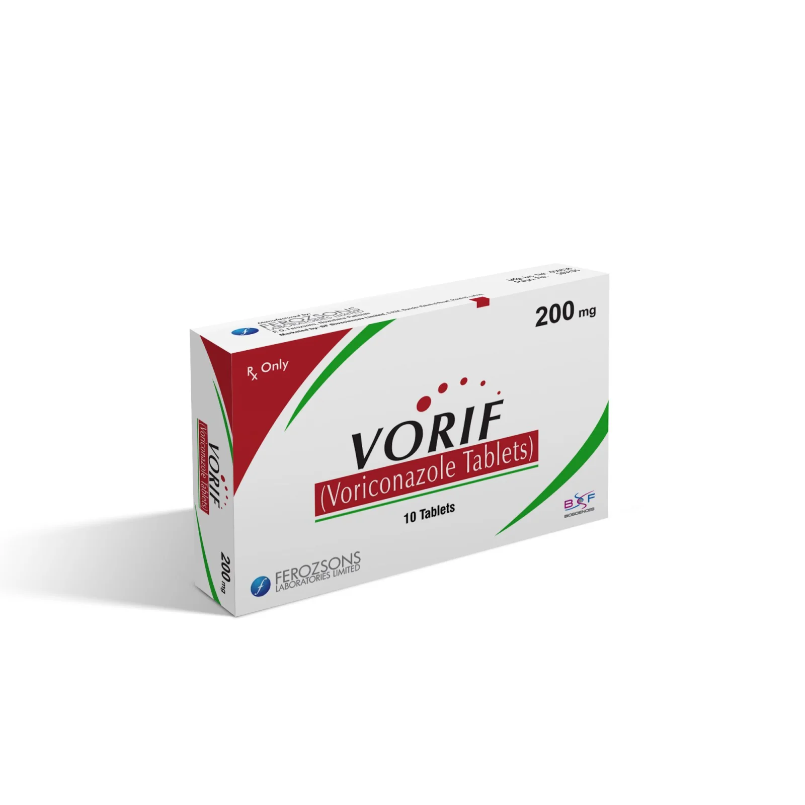 Vorif (200Mg) 10 Tablets