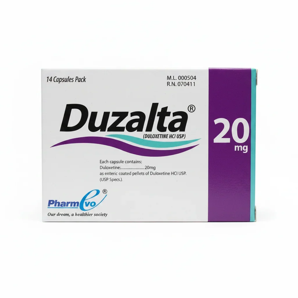 Duzalta (20Mg) 14 Capsules