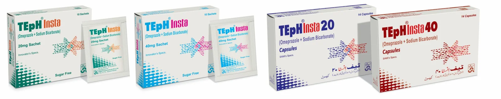 Teph Insta (40Mg) 14 Capsules