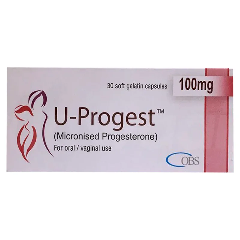 U-Progest (100Mg) 30 Capsules