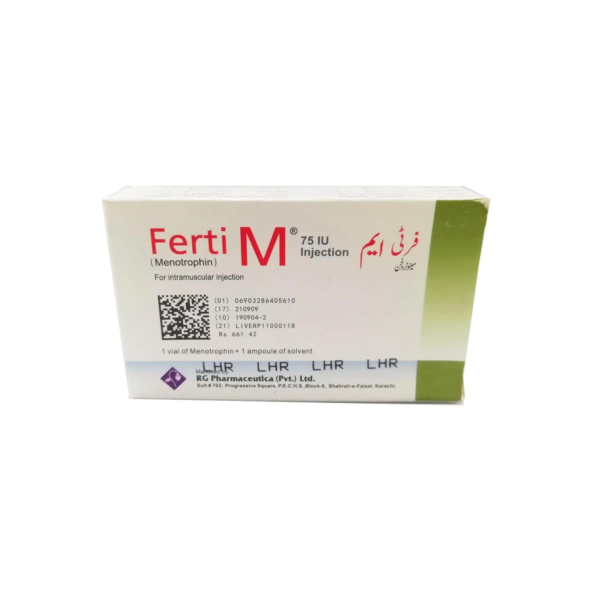 Ferti M (75Iu) 1 Vial Injection