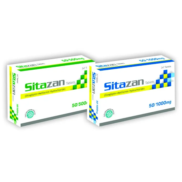 Sitazan (50/500Mg) 14 Tablets