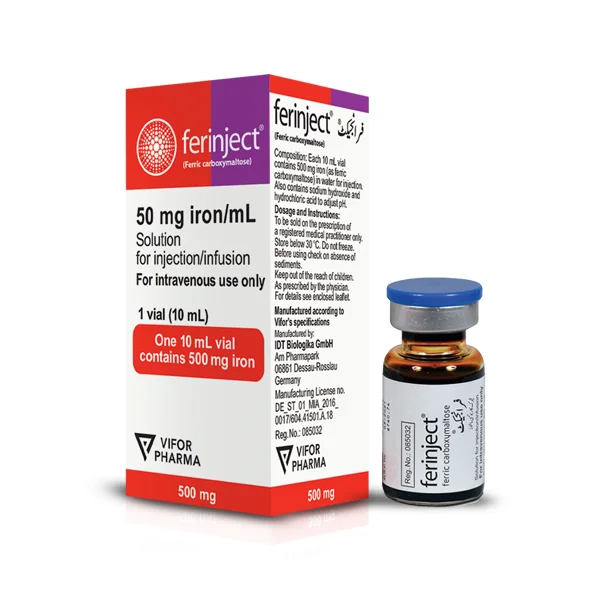 Ferinject (50Mg/Ml) 10Ml, 1 Vial Injection