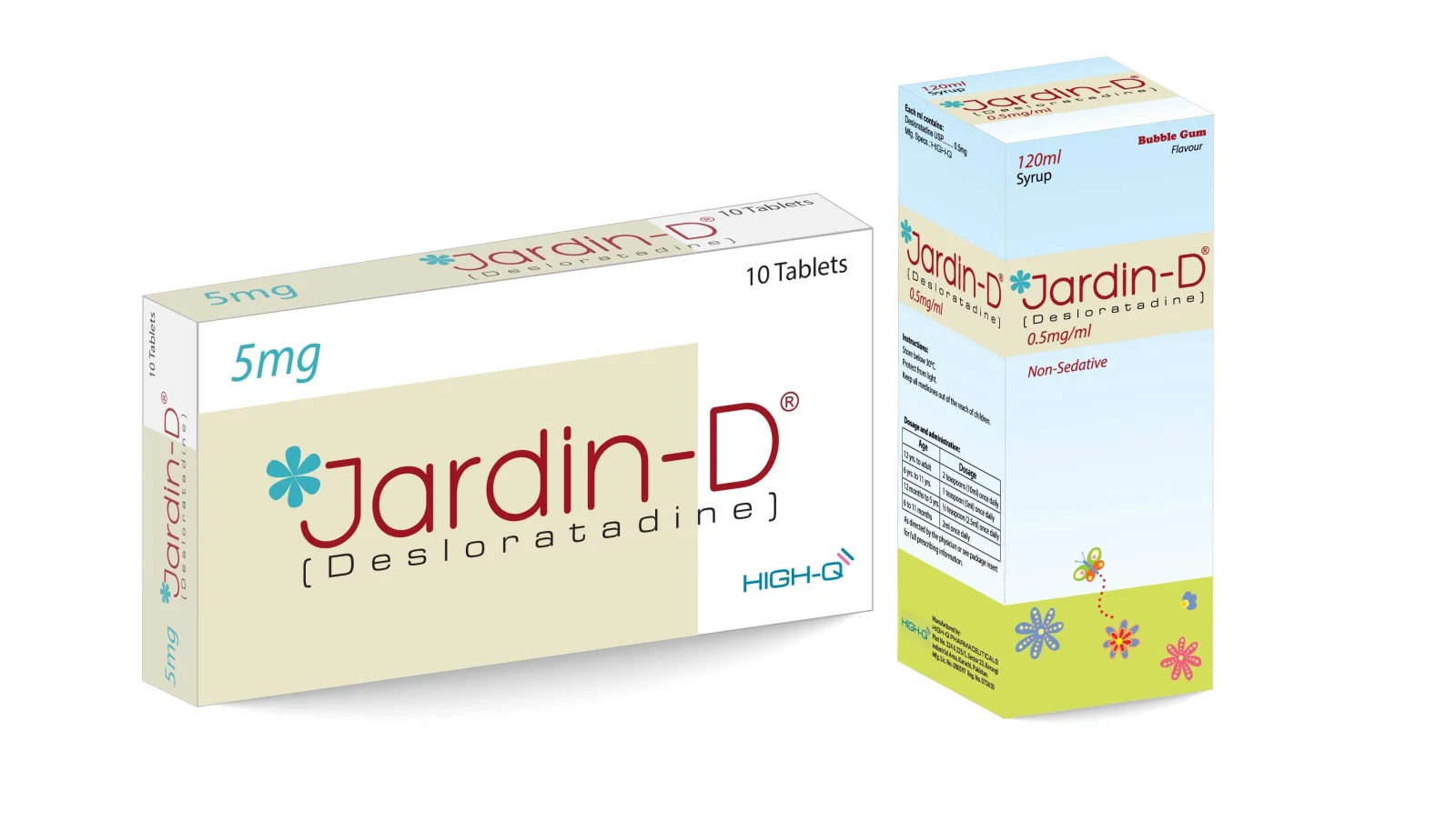 Jardin-D (0.5Mg/5Ml) 120Ml Syrup