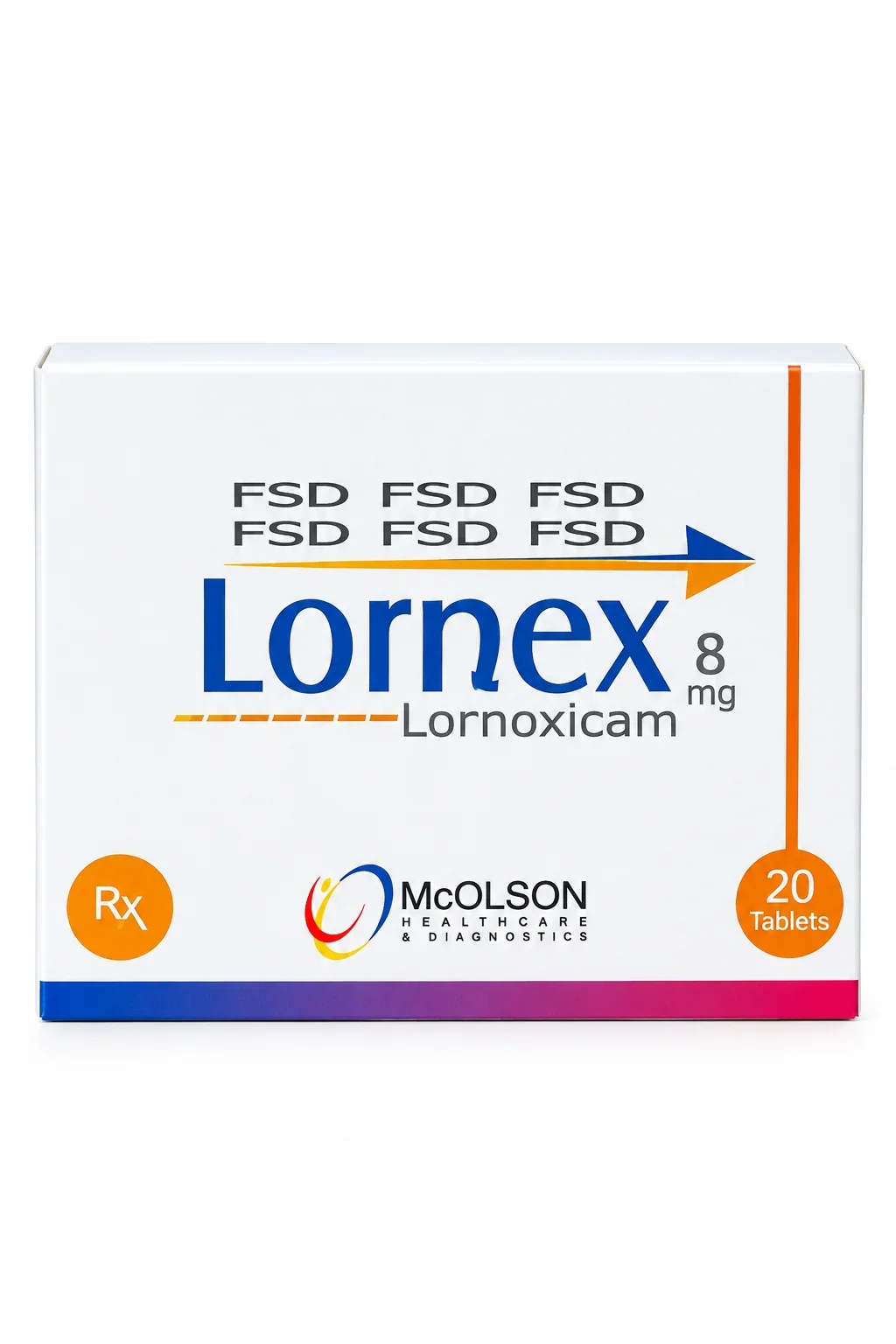 Lornex (8Mg) 20 Tablets