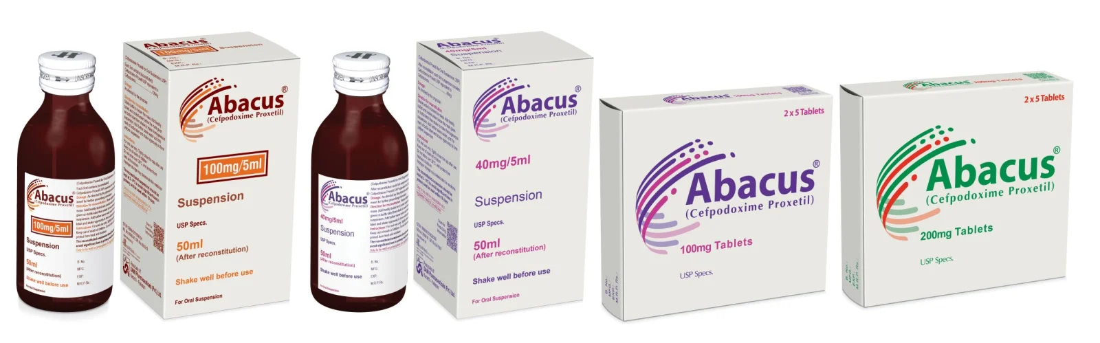 Abacus (100Mg/5Ml) 50Ml Suspension 1S