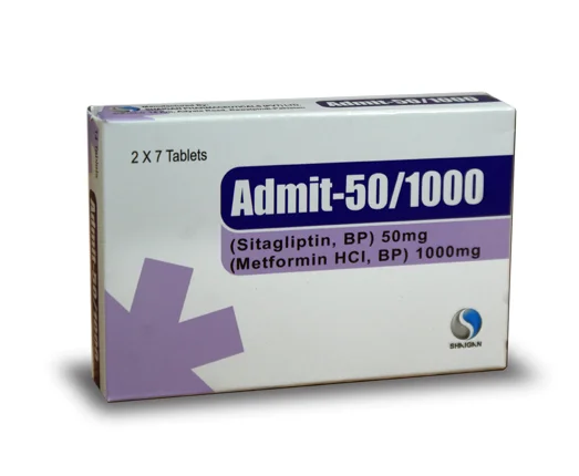Admit (50/1000Mg) 14 Tablets