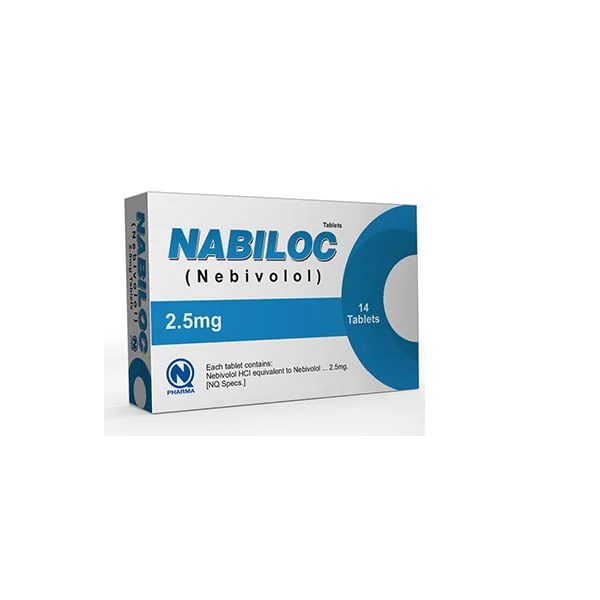 Nabiloc (2.5Mg) 14 Tablets
