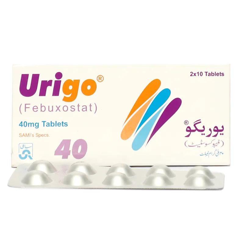 Urigo (40Mg) 20 Tablets