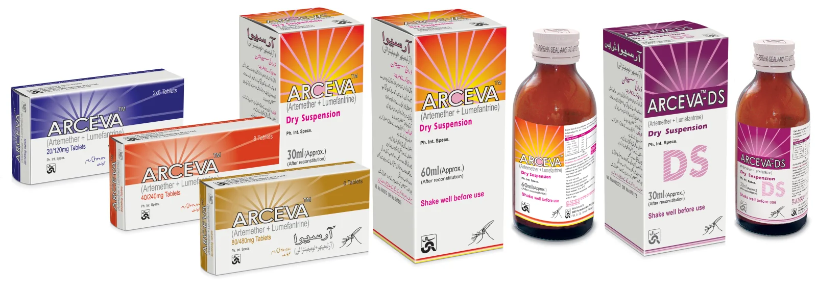 Arceva (15/90Mg) 60Ml Dry Suspension
