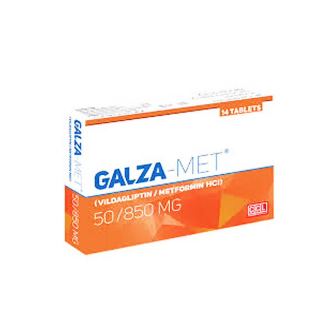 Galza-Met (50/850Mg) 14 Tablets