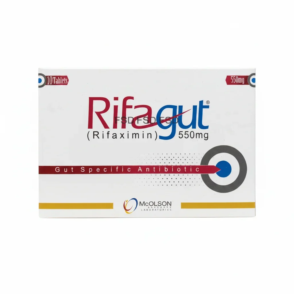 Rifagut (550Mg) 10 Tablets