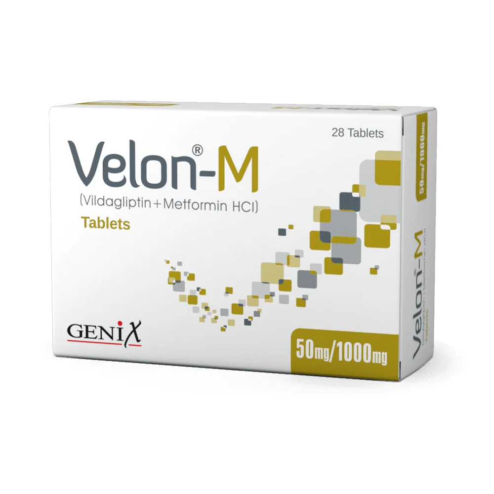 Velon-M (50/1000Mg) 28 Tablets