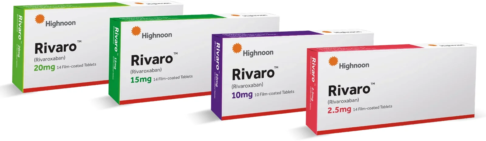 Rivaro (15Mg) 14 Tablets