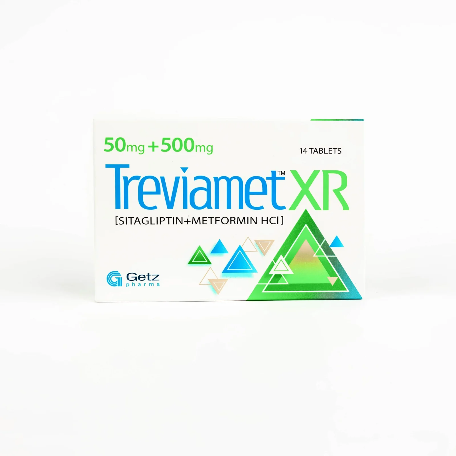 Treviamet Xr (50/500Mg) 14 Tablets